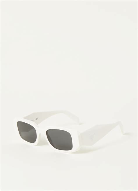 witte prada zonnebril